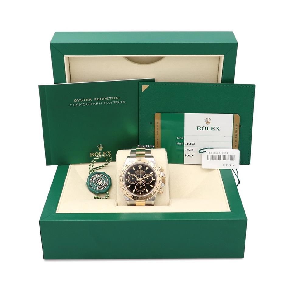 Rolex | Daytona | 116503 | Gold/Steel | 40 mm | Gold/Steel | Black | Automatic