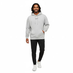 Gymshark Olde English Hoodie - Soft Grey Marl