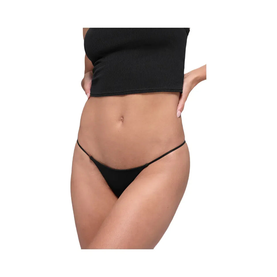 Alo Women's Airmesh Venus Thong - Black