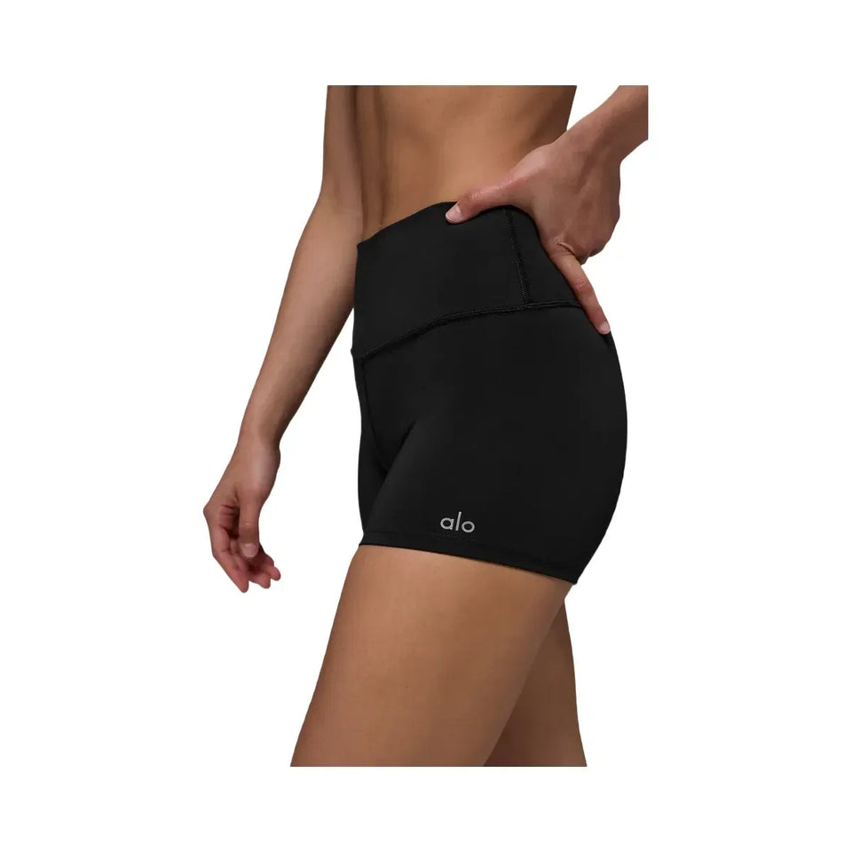 Alo Women's 3" High-Waist Airlift Short - Black