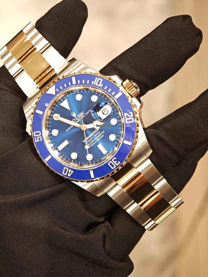 Rolex | Submariner | 126613LB-0002 | Yellow gold | Gold/Steel | Blue | Automatic