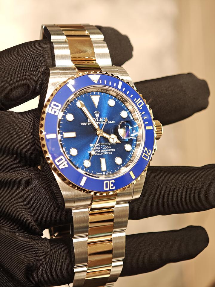 Rolex | Submariner | 126613LB-0002 | Yellow gold | Gold/Steel | Blue | Automatic