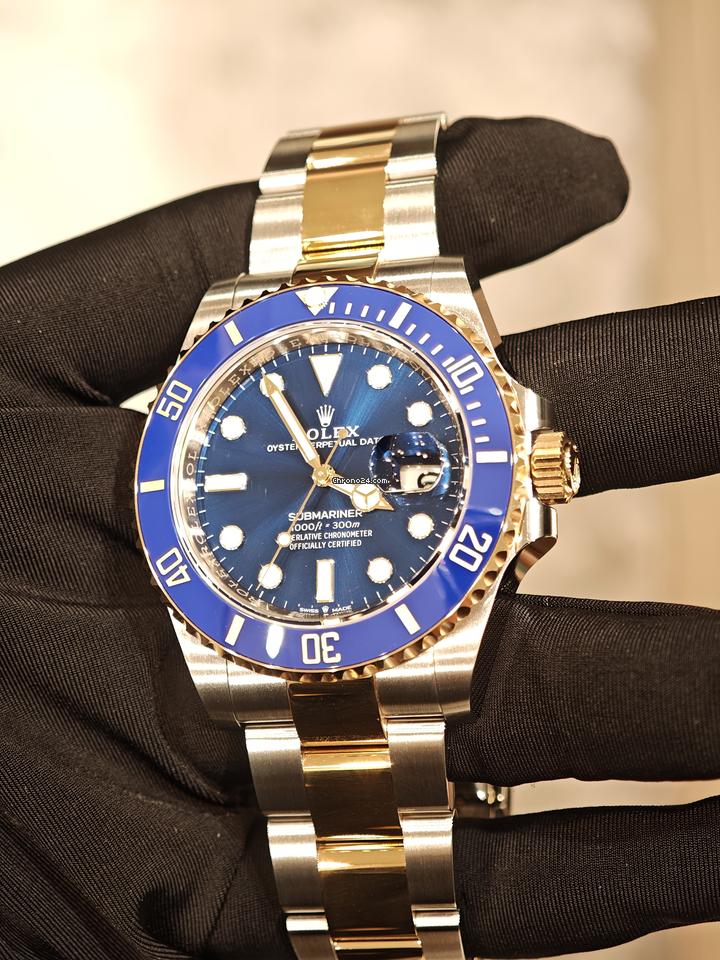 Rolex | Submariner | 126613LB-0002 | Yellow gold | Gold/Steel | Blue | Automatic