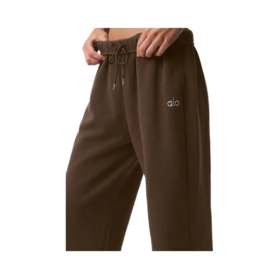 Alo Accolade Straight Leg Sweatpant - Espresso