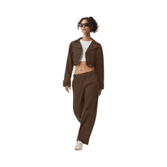 Alo Women's High Road Straight Leg Pant - Espresso