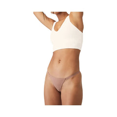 Alo Women's Airbrush Invisible String Thong - Smoky Quartz