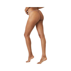 Alo Women's Airbrush Invisible String Thong - Smoky Quartz