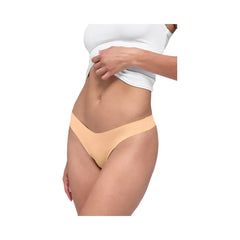 Alo Women's Airbrush Invisible Thong - Champagne
