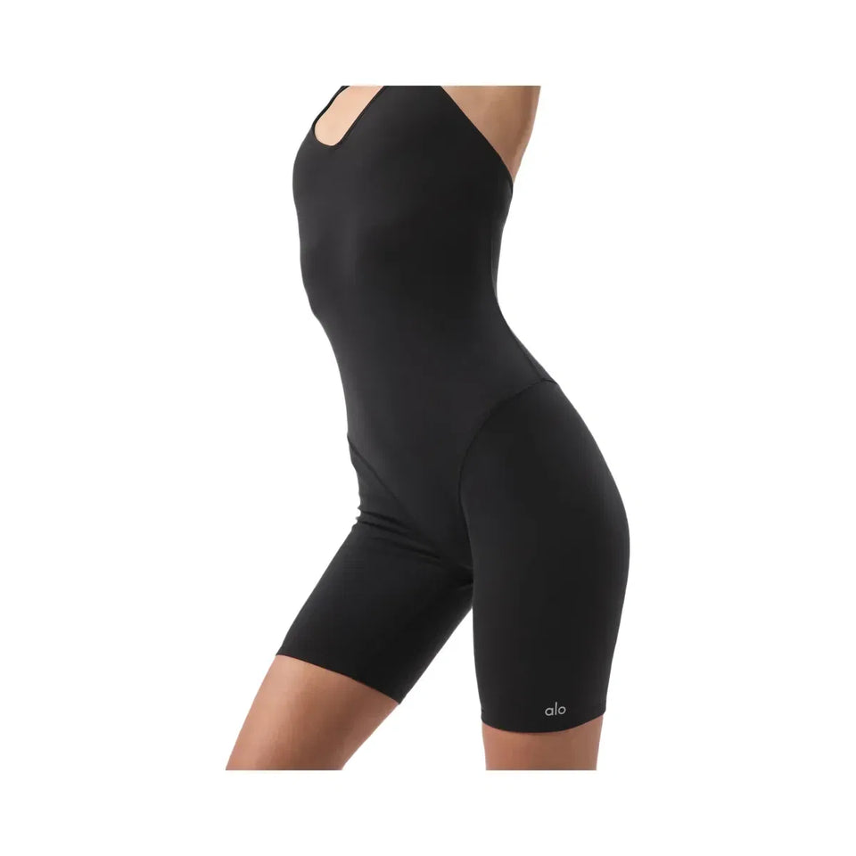 Alo Women's Airbrush Real Onesie - Black