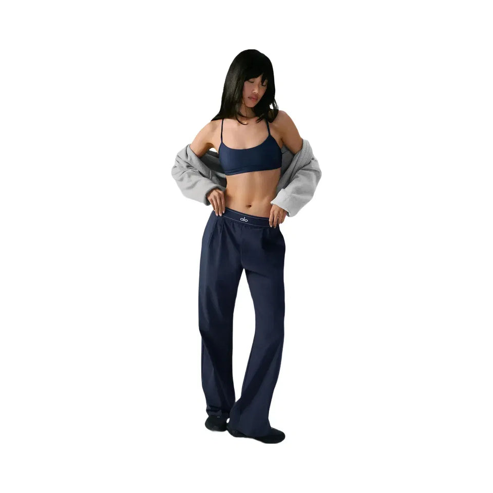Alo Women's Suit Up Trouser (Long) - Navy