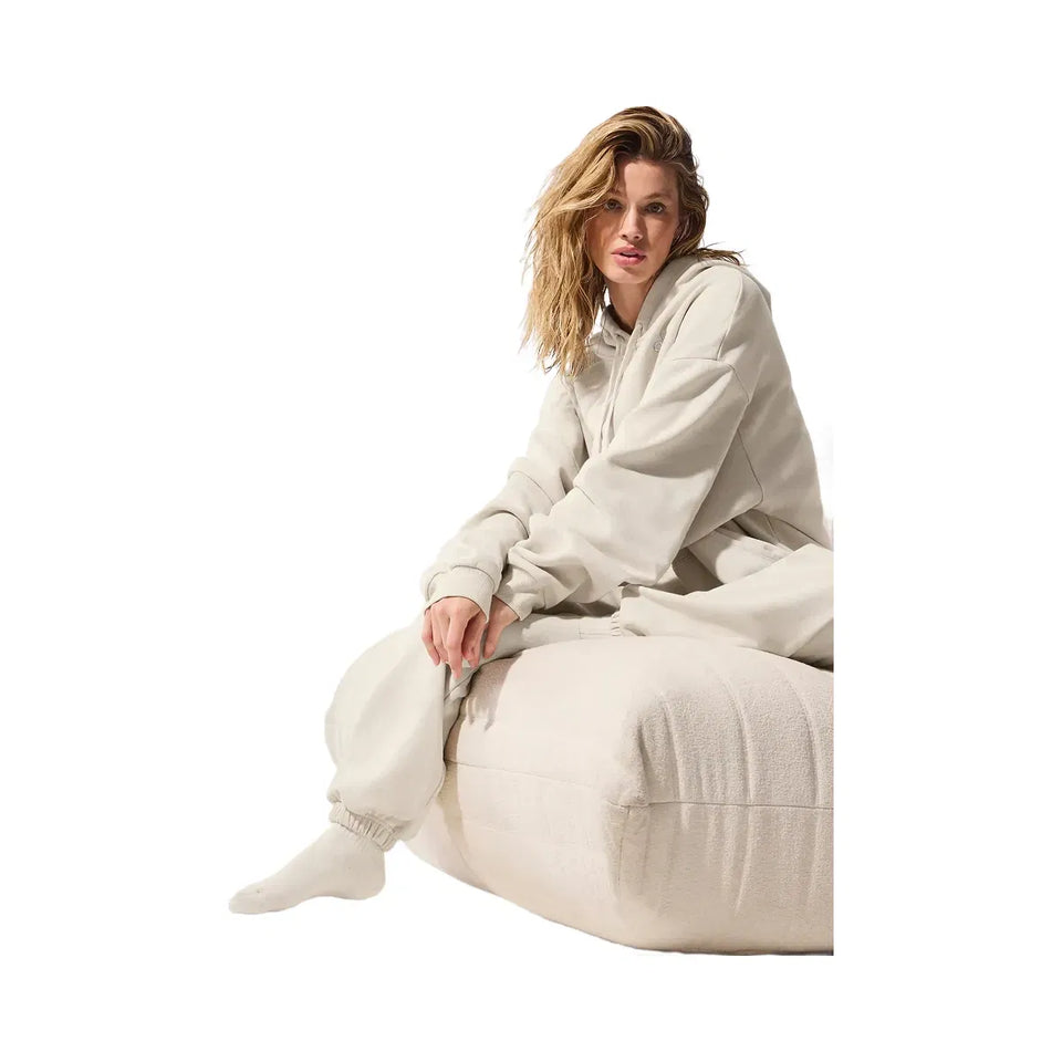Alo Women's Accolade Hoodie - Bone