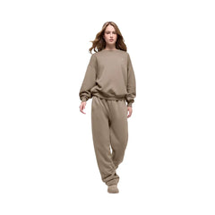 Alo Women's Accolade Crew Neck Pullover - Gravel