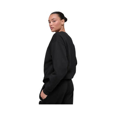 Alo Women's Accolade Crew Neck Pullover - Black