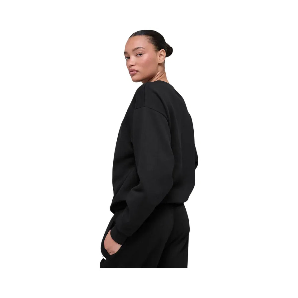 Alo Women's Accolade Crew Neck Pullover - Black