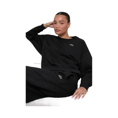 Alo Women's Accolade Crew Neck Pullover - Black