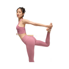 Alo Women's 7/8 High-Waist Airbrush Legging - Pink Wild Rose