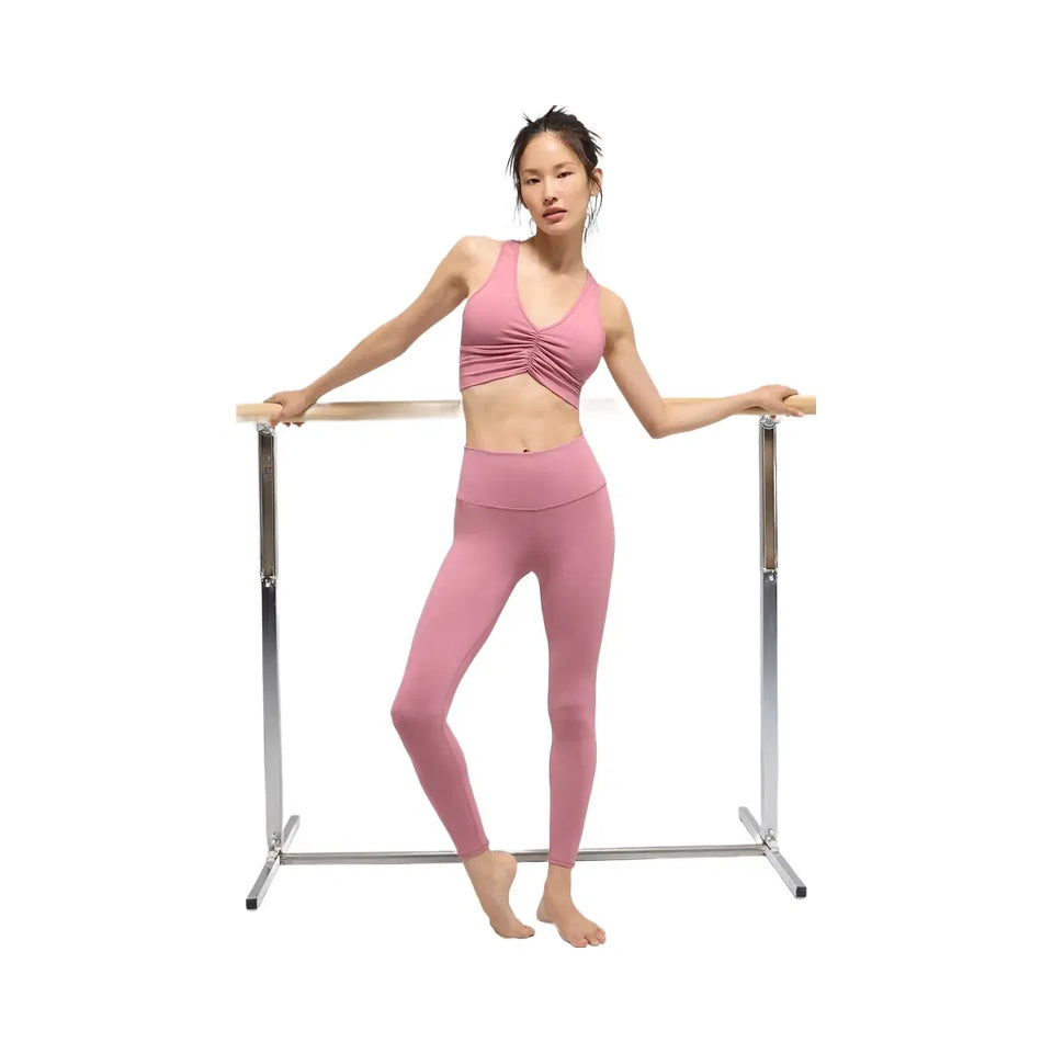 Alo Women's 7/8 High-Waist Airbrush Legging - Pink Wild Rose