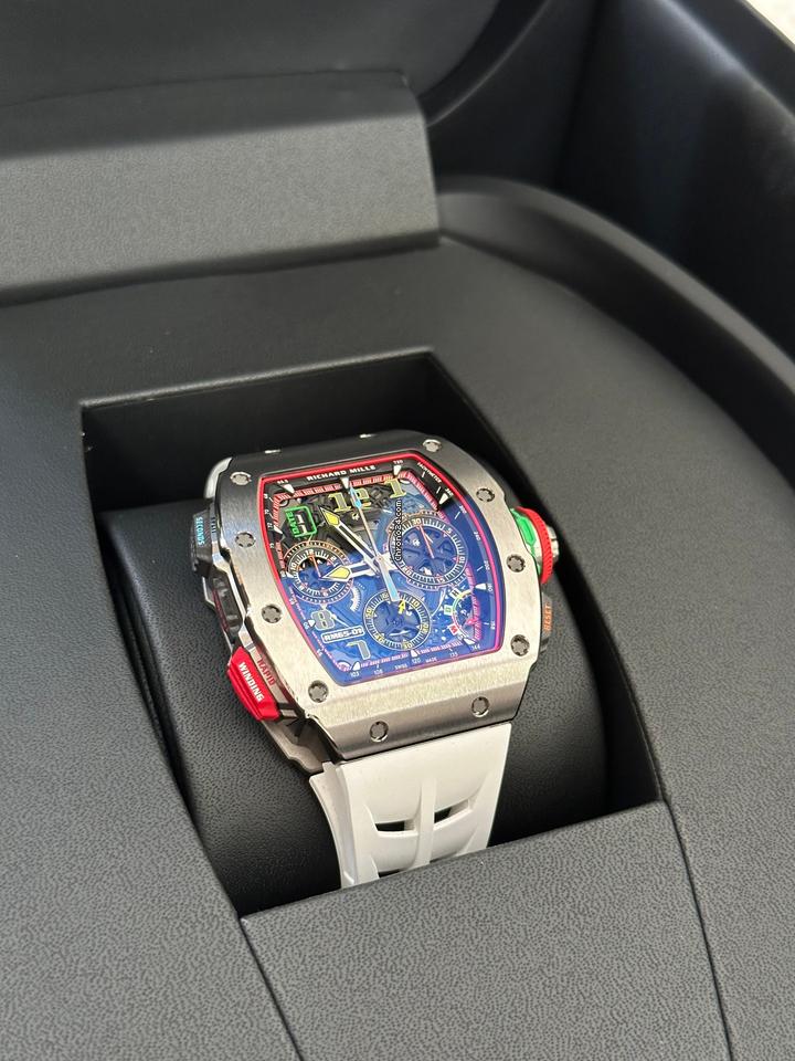Richard Mille Chronograph RM65-01 Split-Seconds Titanium . Full set.