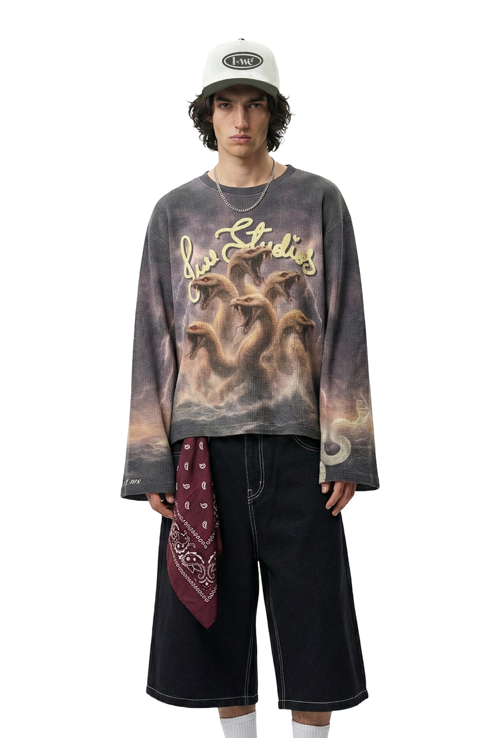 Stormbound Lilac Full Sleeve Waffle T-Shirt