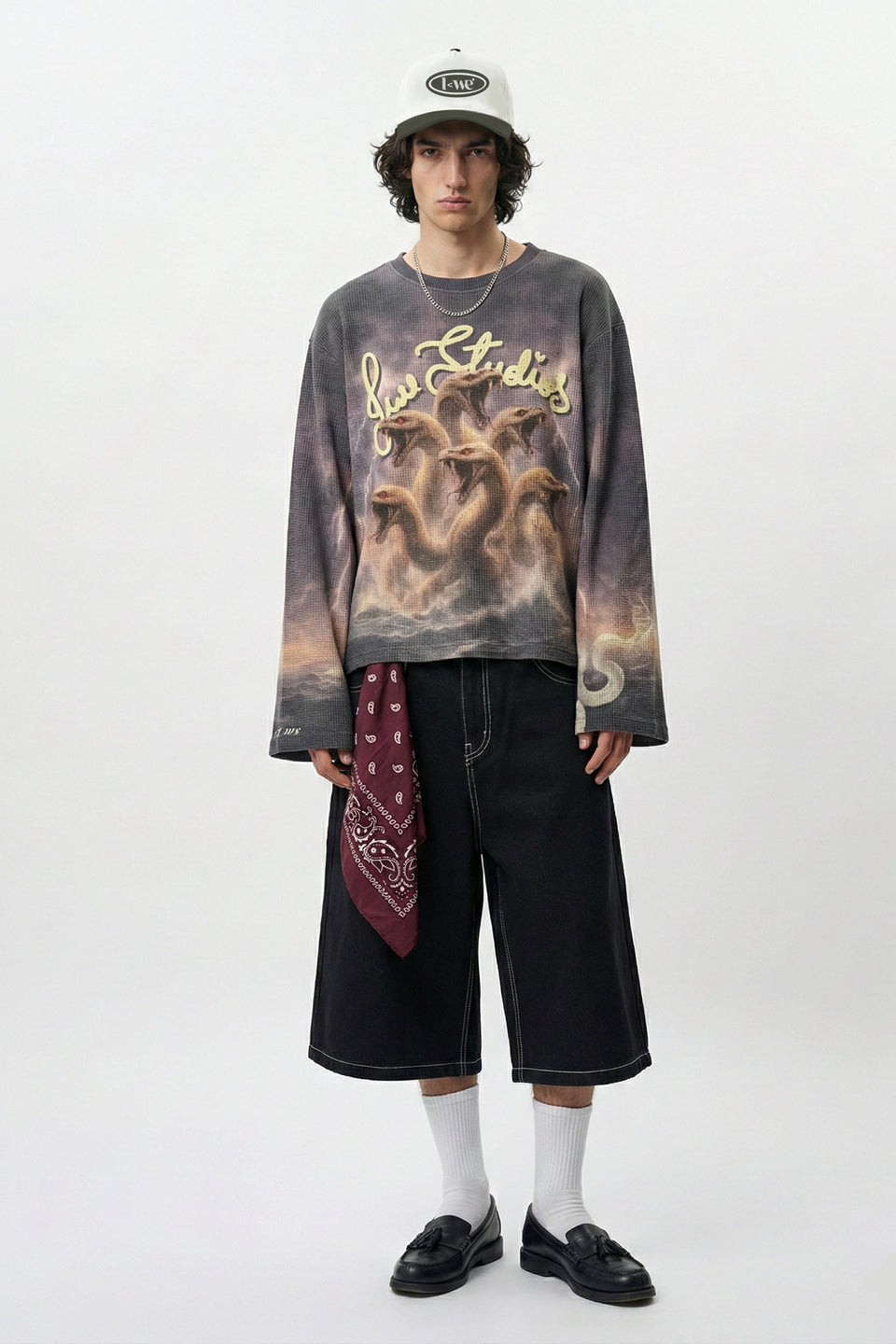 Stormbound Lilac Full Sleeve Waffle T-Shirt