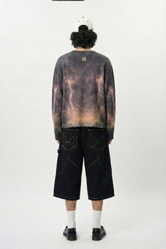 Stormbound Lilac Full Sleeve Waffle T-Shirt