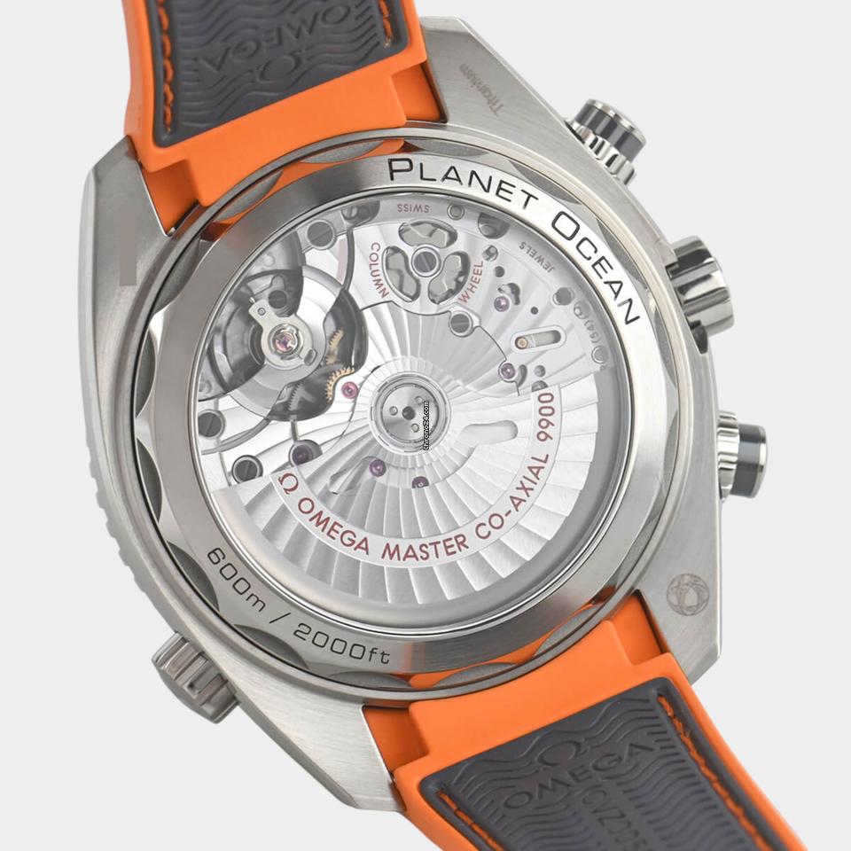 Omega Seamaster Planet Ocean Chronograph Titanium / 45.5 mm / Box&Papers / 215.92.46.51.99.001