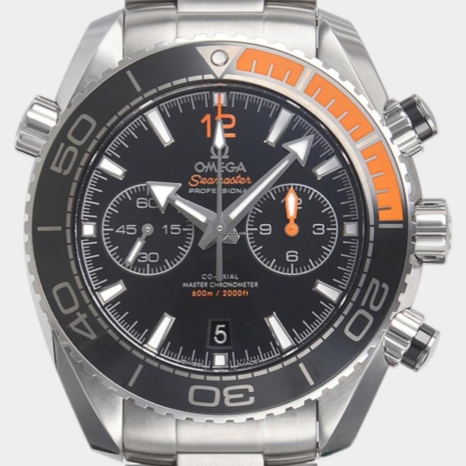 Omega Seamaster Planet Ocean Chronograph Steel / 45.5 mm / Box&Papers / 215.30.46.51.01.002