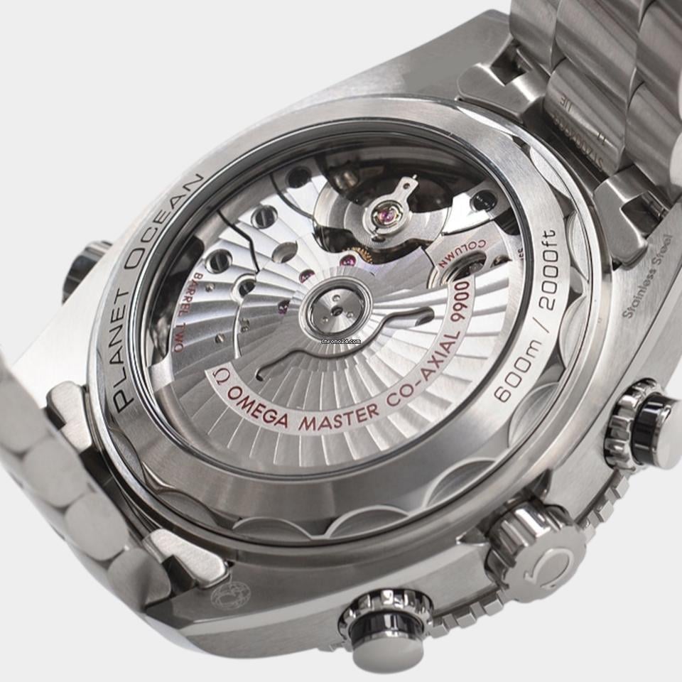 Omega Seamaster Planet Ocean Chronograph Steel / 45.5 mm / Box&Papers / 215.30.46.51.01.002