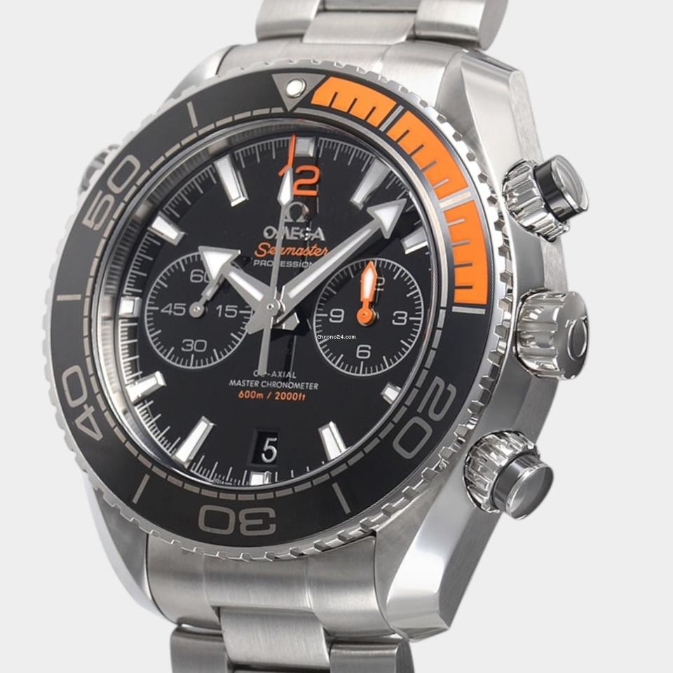 Omega Seamaster Planet Ocean Chronograph Steel / 45.5 mm / Box&Papers / 215.30.46.51.01.002