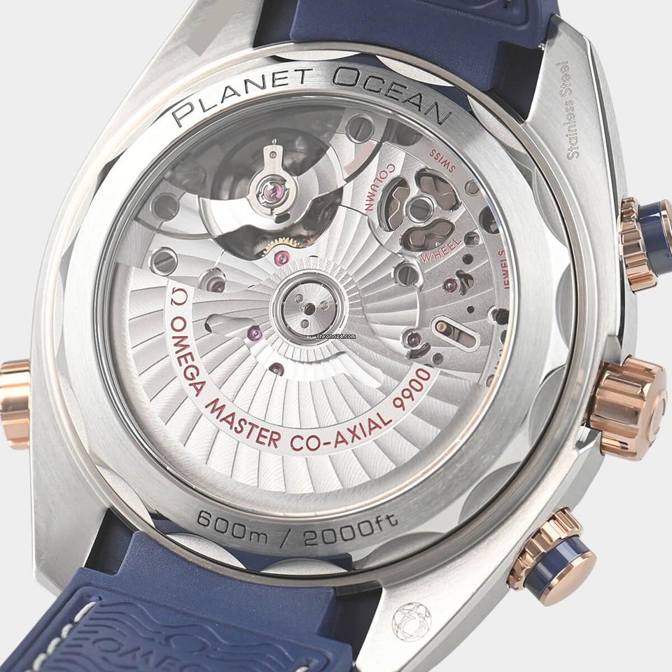 Omega Seamaster Planet Ocean Chronograph Steel&Sedna gold / 45.5 mm / 215.23.46.51.03.001