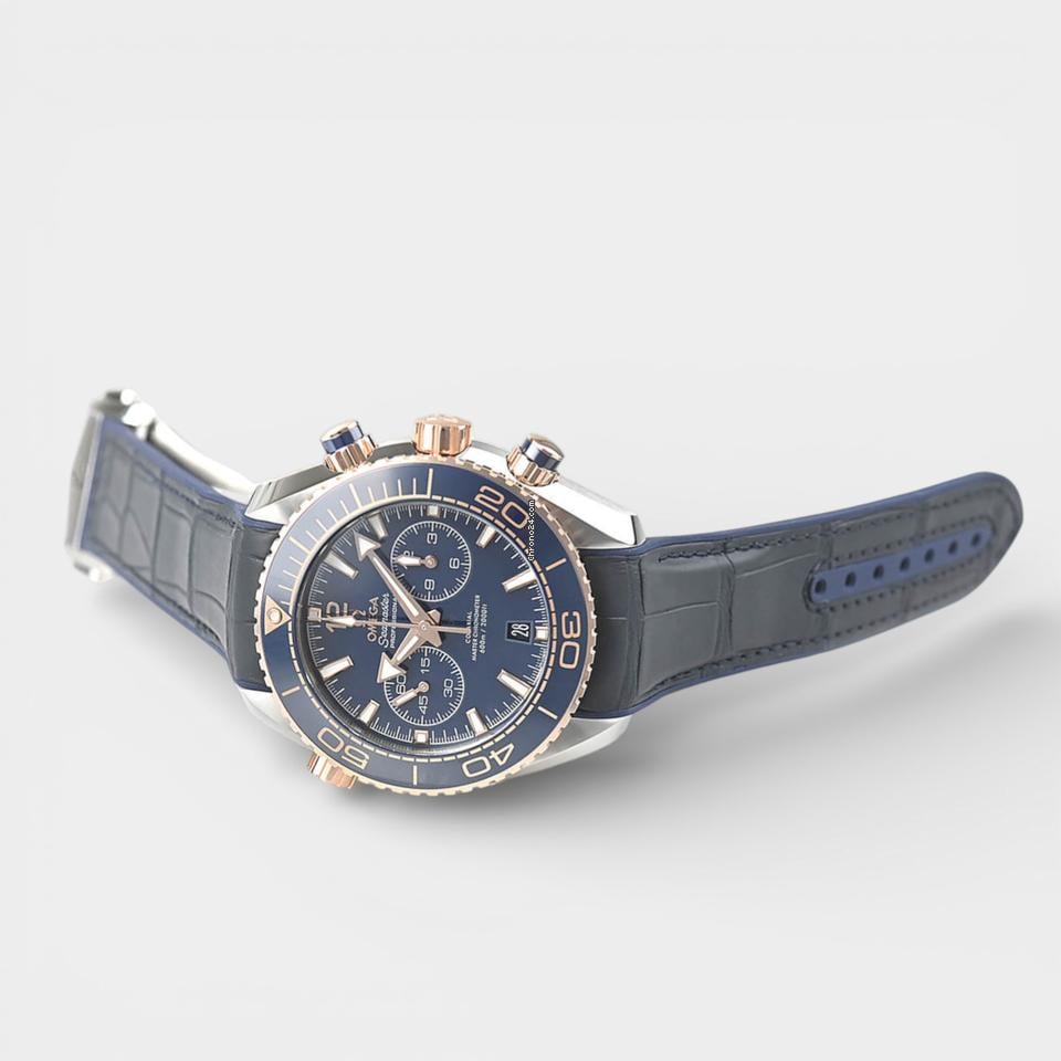 Omega Seamaster Planet Ocean Chronograph Steel&Sedna gold / 45.5 mm / 215.23.46.51.03.001