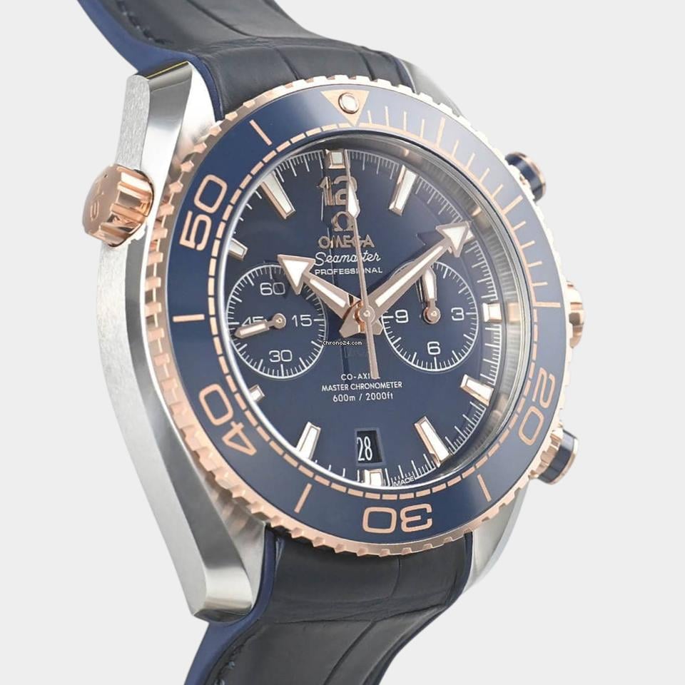 Omega Seamaster Planet Ocean Chronograph Steel&Sedna gold / 45.5 mm / 215.23.46.51.03.001