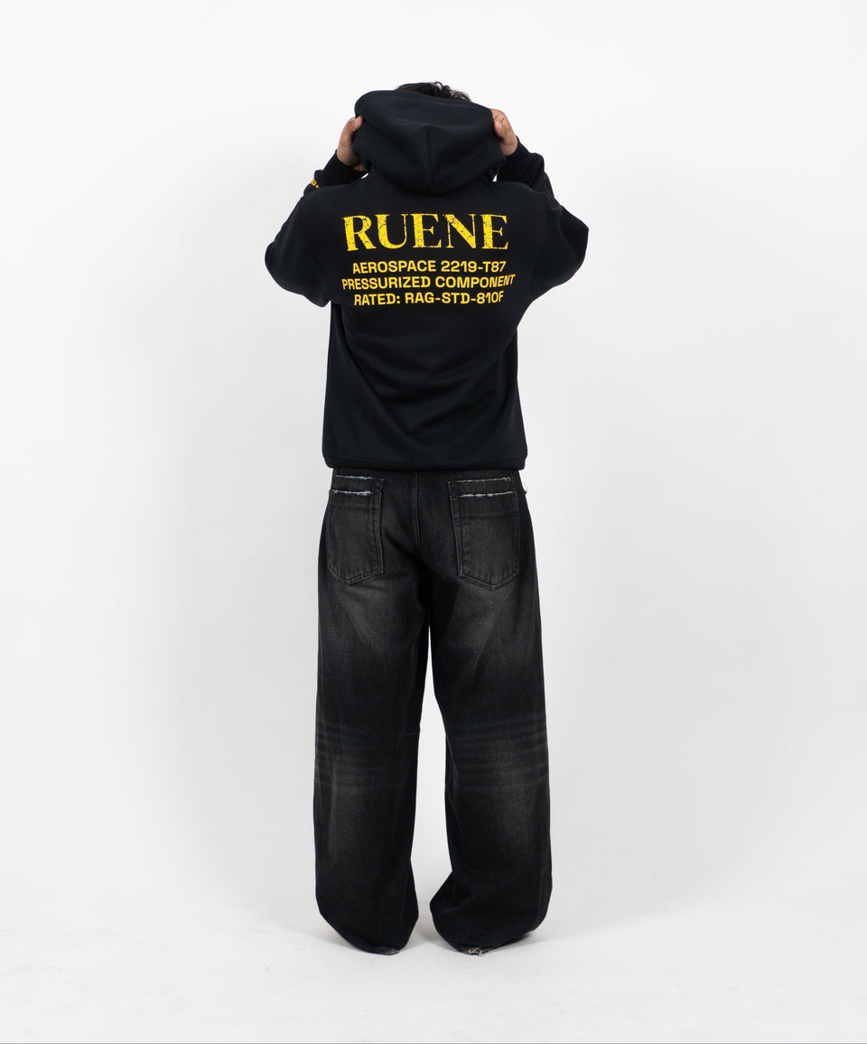 Black Aeronautics Hoodie
