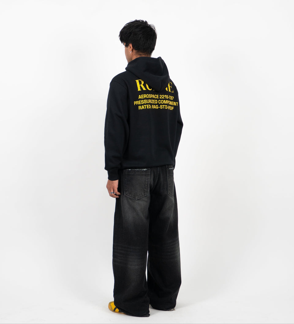 Black Aeronautics Hoodie
