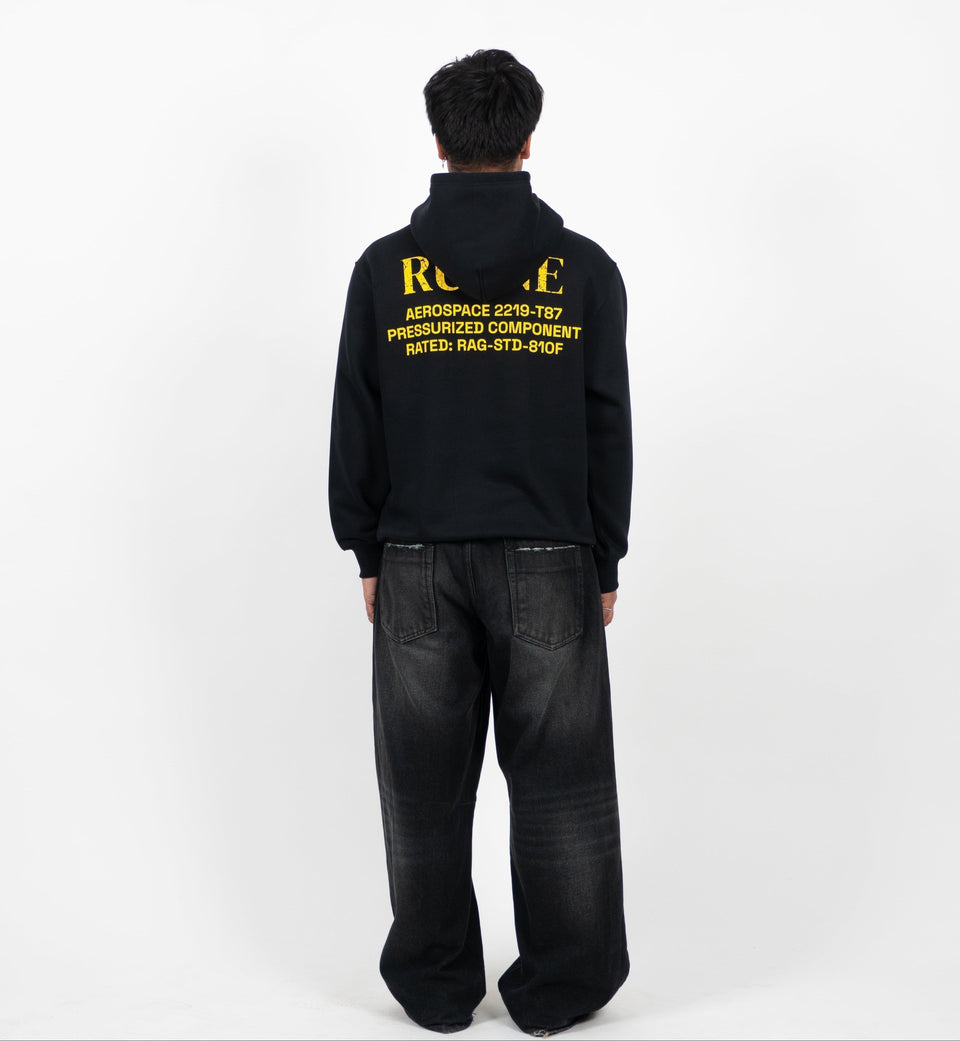 Black Aeronautics Hoodie