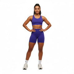 Gymshark Activate Seamless Shorts - Cobalt Purple