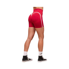 Gymshark Lift Campus Seamless Short - Carmine Red