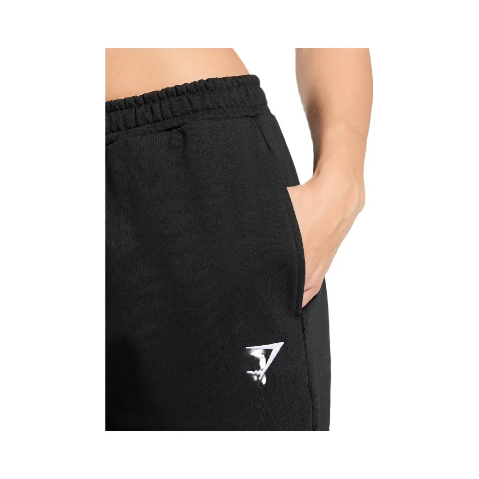 Gymshark Training Fleece Straight Leg Joggers - Black