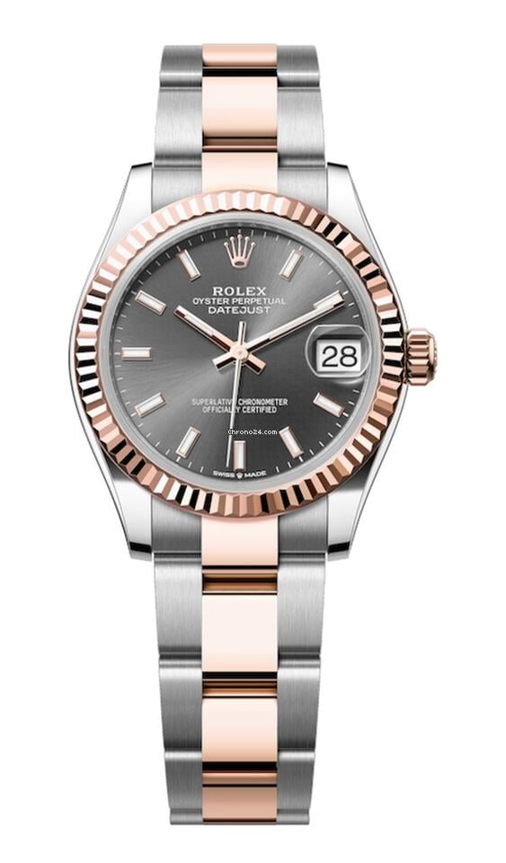 Rolex | Datejust | 278271 | Steel | 31 mm | Rose gold | Grey | Automatic