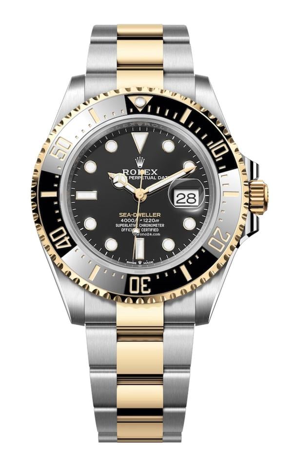 Rolex | Sea-Dweller | 126603 | Steel | 43 mm | Yellow gold | Black | Automatic