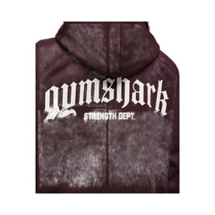 Gymshark Strength Department Oversized Hoodie - Cherry Purple