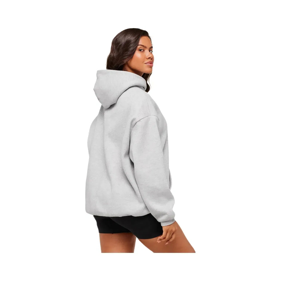 Gymshark Cosy Luxe Hoodie - Soft Grey Marl