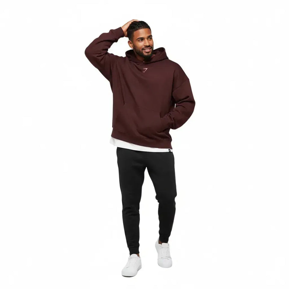 Gymshark Lifting Club Hoodie - Rich Maroon
