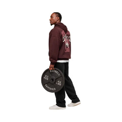 Gymshark Lifting Club Hoodie - Rich Maroon