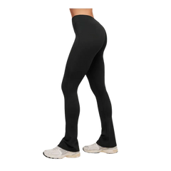 Gymshark Lifting Dipped Waistband Flared Leggings Black