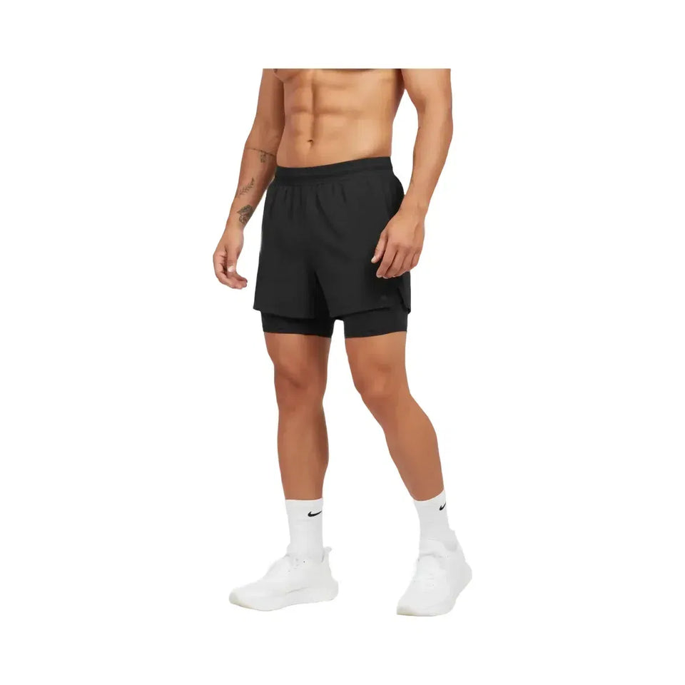 Gymshark Running 4" 2in1 Shorts Black
