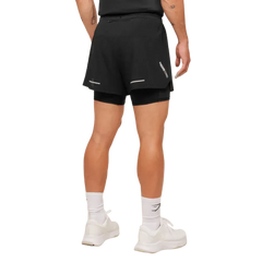 Gymshark Running 4" 2in1 Shorts Black