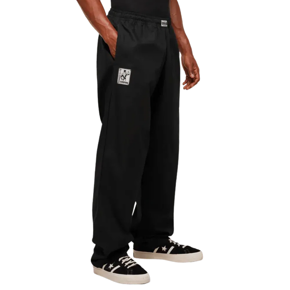Gymshark Straight Leg Pumper Pants Oversized Fit Black