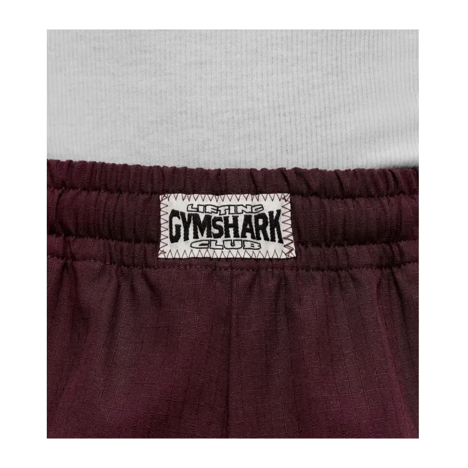 Gymshark Straight Leg Pumper Pants Oversized Fit Cherry Purple