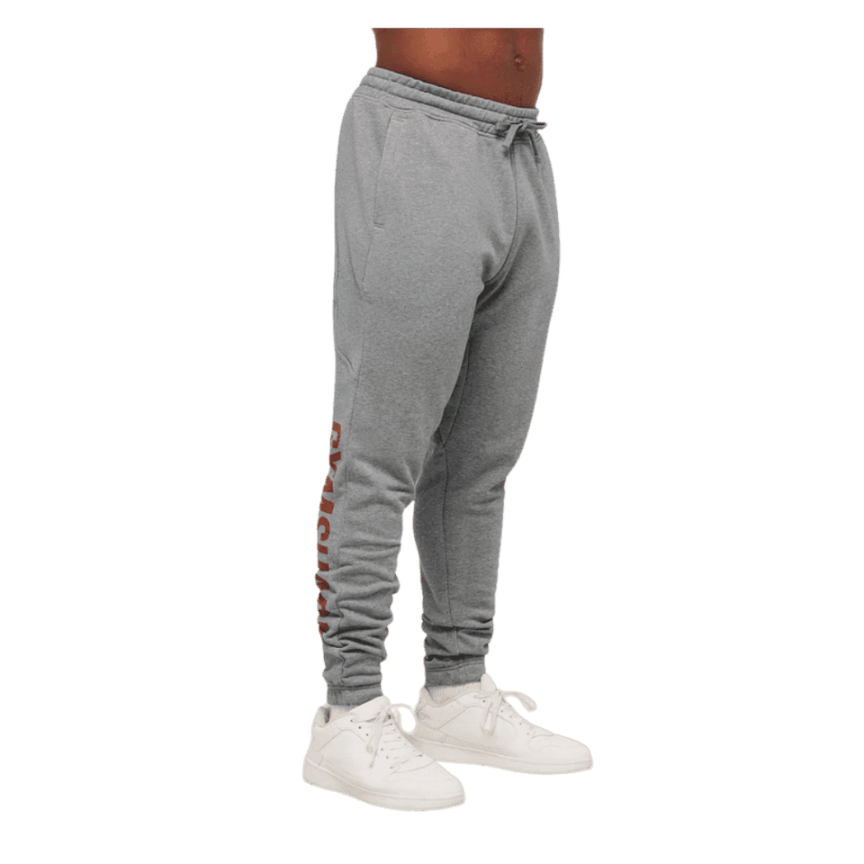 Gymshark Power Wordmark Jogger Oversized Fit Charcoal Core Marl